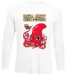 Лонгслив Red Hot Chili Peppers octopus Белый фото