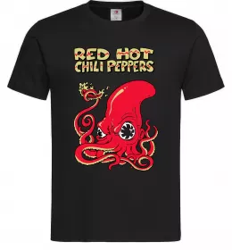 Мужская футболка Red Hot Chili Peppers octopus Черный Мужская футболка Red Hot Chili Peppers octopus Черный фото