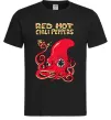Мужская футболка Red Hot Chili Peppers octopus Черный фото