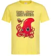 Мужская футболка Red Hot Chili Peppers octopus Лимонный фото