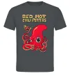 Мужская футболка Red Hot Chili Peppers octopus Графит фото