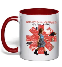 Чашка с цветной ручкой