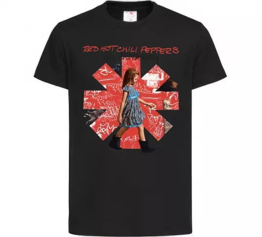 Детская футболка Red Hot Chili Peppers the getaway Черный фото