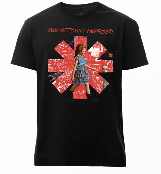 Мужская премиум футболка Red Hot Chili Peppers the getaway Черный фото