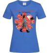 Жіноча футболка Red Hot Chili Peppers the getaway Яскраво-синій фото