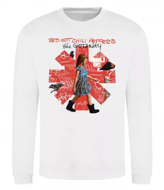 Свитшот Red Hot Chili Peppers the getaway Белый фото