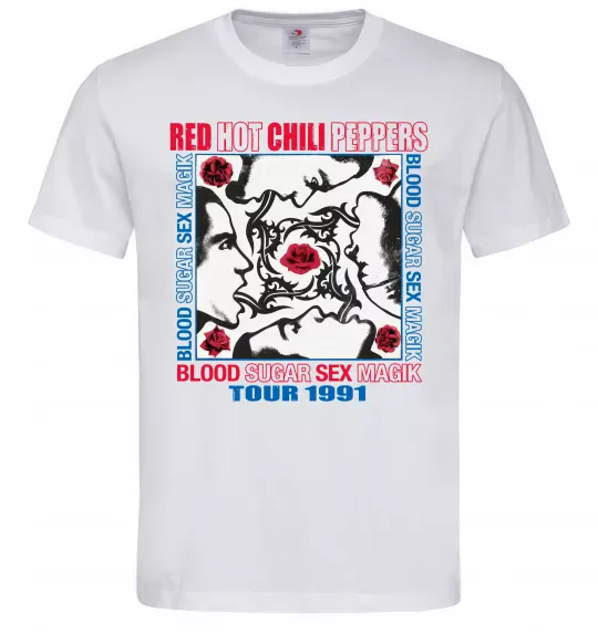Чоловіча футболка Blood sugar sex magik Білий фото