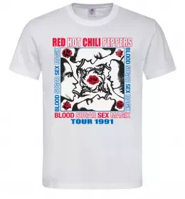 Мужская футболка Blood sugar sex magik Белый Мужская футболка Blood sugar sex magik Белый фото