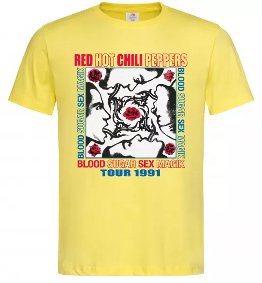 Чоловіча футболка Blood sugar sex magik Лимонний фото