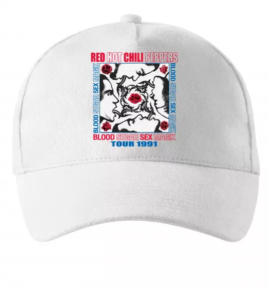 Кепка Blood sugar sex magik Білий фото