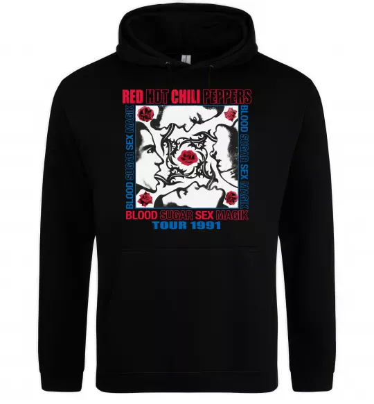Женская толстовка (худи) Blood sugar sex magik Черный фото