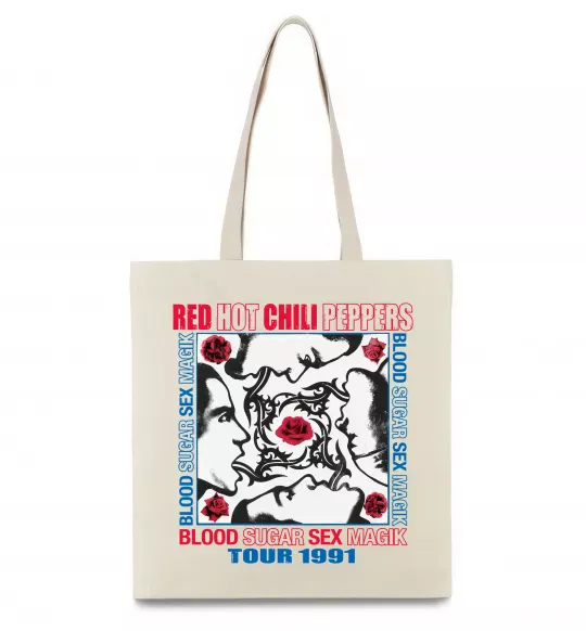 Эко-сумка Blood sugar sex magik Бежевый фото