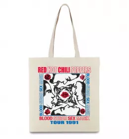 Еко-сумка Red Hot Chili Peppers octopus Чорний фото