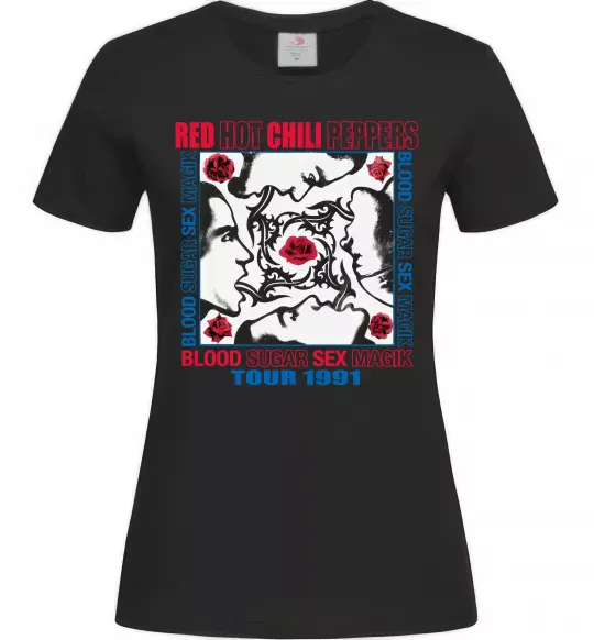 Жіноча футболка Blood sugar sex magik Чорний фото
