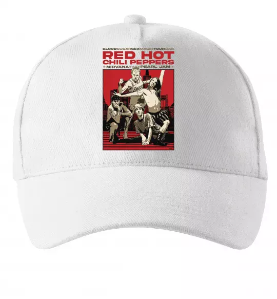 Кепка RHCP 1991 tour Белый фото