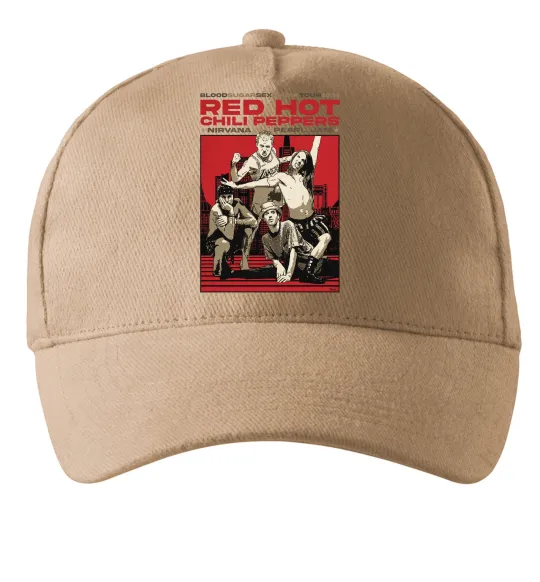 Кепка RHCP 1991 tour Песочный фото