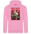 Мужская толстовка (худи) RHCP 1991 tour Розовый фото