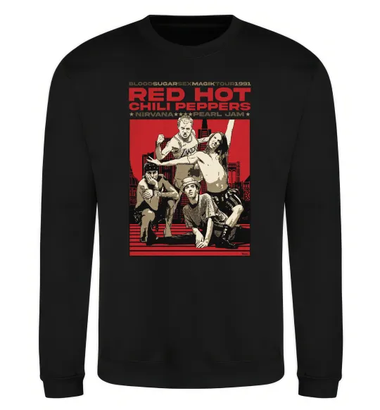 Свитшот RHCP 1991 tour Черный фото