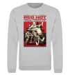 Свитшот RHCP 1991 tour Серый меланж фото