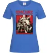 Женская футболка RHCP 1991 tour Ярко-синий фото
