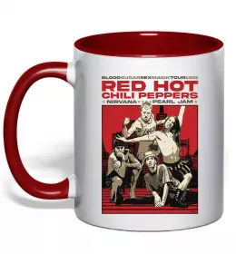 Чашка с цветной ручкой