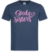 Чоловіча футболка Soul sisters Темно-синій фото