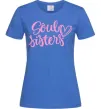 Женская футболка Soul sisters Ярко-синий фото