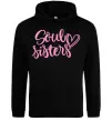 Женская толстовка (худи) Soul sisters Черный фото