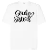 Футболка Оверсайз Soul sisters Белый фото