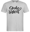 Чоловіча футболка Soul sisters Сірий фото