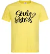 Чоловіча футболка Soul sisters Лимонний фото