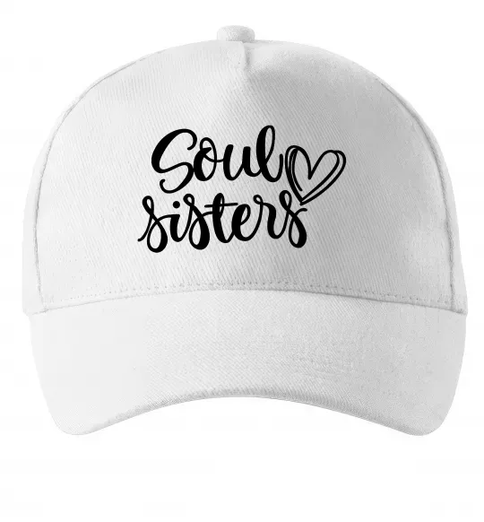 Кепка Soul sisters Білий фото