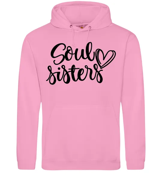 Жіноча толстовка (худі) Soul sisters Рожевий фото