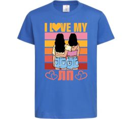 Детская футболка I love my ЛП