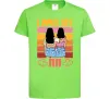 Детская футболка I love my ЛП Лаймовый фото