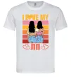 Мужская футболка I love my ЛП Белый фото