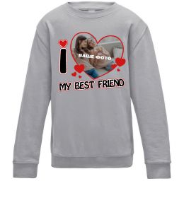 Дитячий світшот I love my best friend