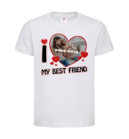 Дитяча футболка I love my best friend
