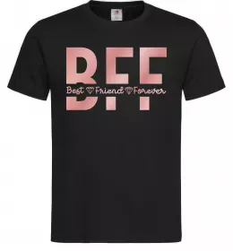 Мужская футболка BFF Черный фото