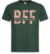 Мужская футболка BFF Темно-зеленый фото