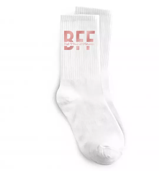 Шкарпетки BFF Білий фото