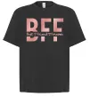 Футболка Оверсайз BFF Черный фото