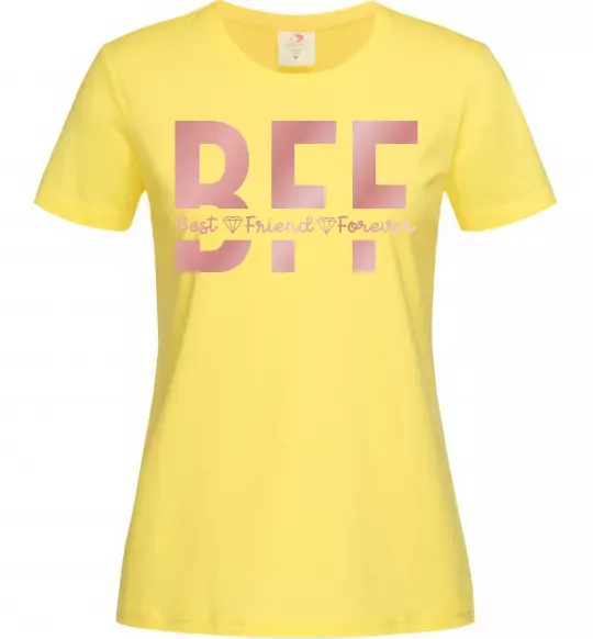Жіноча футболка BFF Лимонний фото