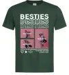 Мужская футболка Besties індивідуальний колаж Темно-зеленый фото