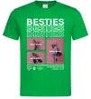 Мужская футболка Besties індивідуальний колаж Зеленый фото