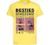 Детская футболка Besties індивідуальний колаж Лимонный фото