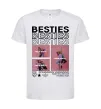 Детская футболка Besties індивідуальний колаж Белый фото