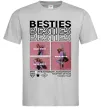 Мужская футболка Besties індивідуальний колаж Серый фото