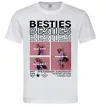 Мужская футболка Besties індивідуальний колаж Белый фото