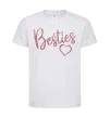 Дитяча футболка Besties sparkles Білий фото